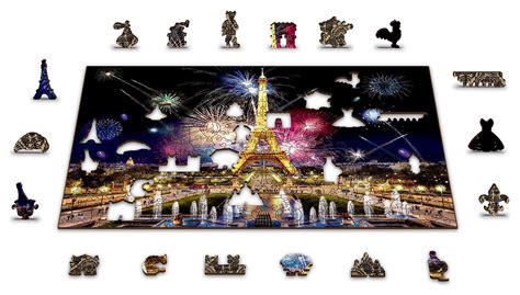 Puzzle Paris Om Natten 150 Stykker PuzzleMania Dk