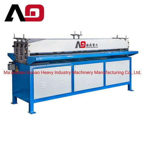 Factory Sell HVAC Square Duct Auto Leveling Beading Machine Beading