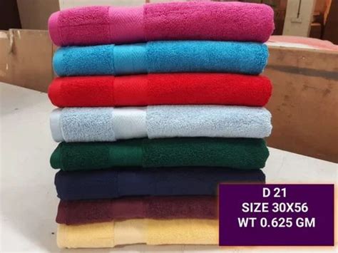 Cotton Plain Luxury Baath Towels Export Surplus International Brand A