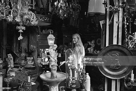 Janet Landgard In Paris Paris 11 Septembre 1966 Portrait De Janet