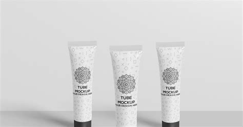 Cosmetic Tube Packaging Mock Up Templatemonster