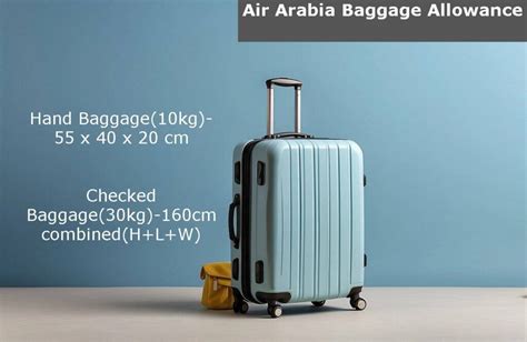 Air Arabia Baggage Allowance 2024 - Lifti App