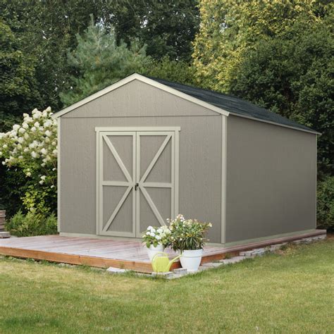 Handy Home Astoria Ft W X Ft D Wood Storage Shed Reviews