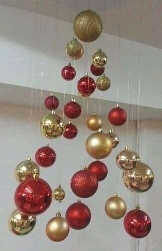 Ideias para decoração bolas da árvore de natal Ver e Fazer