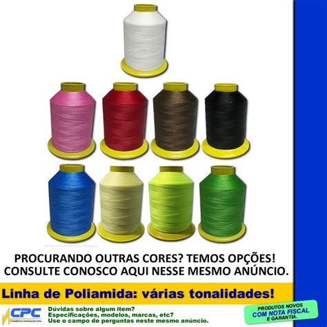 Linha Branca De Nylon Plastificado Poliamida Forte R