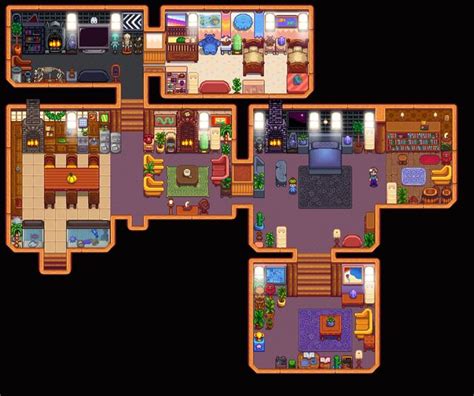 Farmhouse Layout Farm Layout Farmhouse Interior Stardew Farms