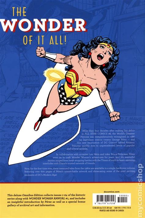 Wonder Woman Omnibus Hc Dc By George Perez Nd Edition Comic Books