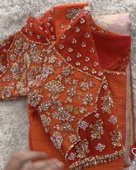 Pin By Sreenidhi Reddy On Designer Saree Blouse Patterns Blouse Work