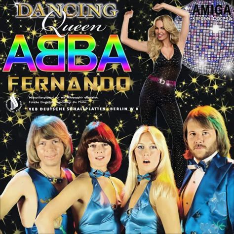 7 ABBA DANCING Queen Fernando AGNETHA FRIDA BENNY BJÖRN AMIGA 456237