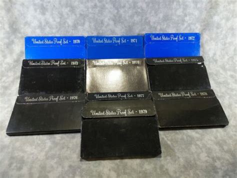 To Decade Collection Of Us Mint Proof Sets Values Mavin