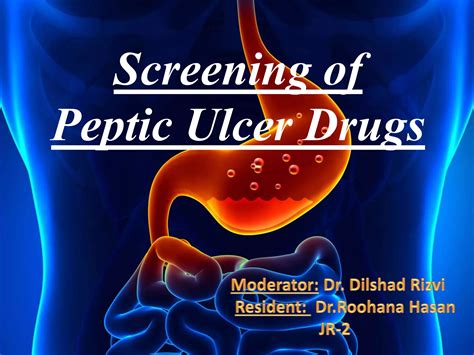 Screening Of Anti Ulcer Drugs Ppt