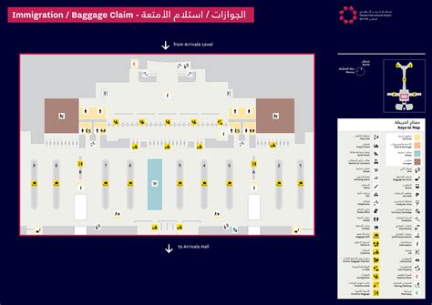 Doha International Airport Terminal Map