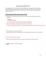 Laboratory Prelab W Pdf Laboratory Prelab Exercise Answer