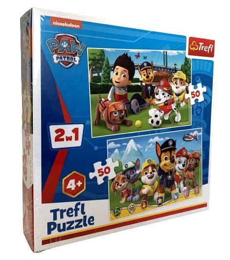 Puzzle Psi Patrol W Trefl X El Trefl Sklep Empik