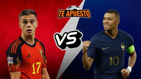 Apuestas Francia vs Bélgica pronósticos Eurocopa 2024