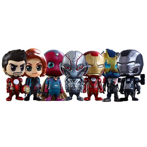 Hot Toys Marvel Avengers Age Of Ultron Series Collectible Action Figures Set Merchandise Zavvi