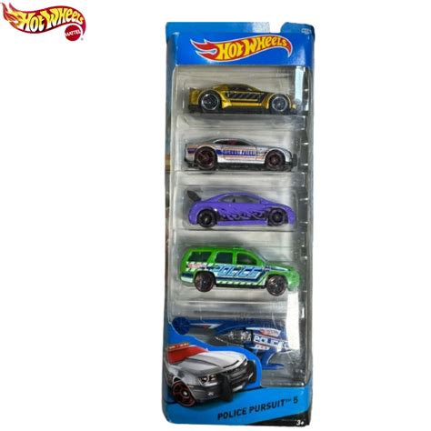 HOT WHEELS PACK POLICE PURSUIT Shopee Brasil