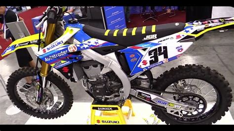 2018 Suzuki RMZ 450 Pro Motocross Racing Bike Look Around First