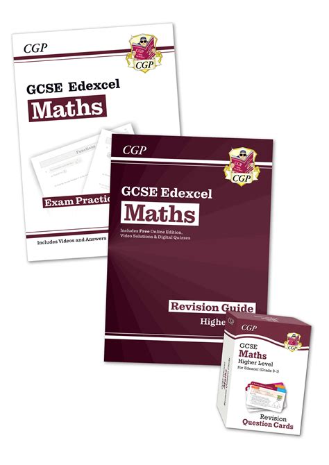 Gcse Maths Edexcel Revision Bundle Higher Cgp Books