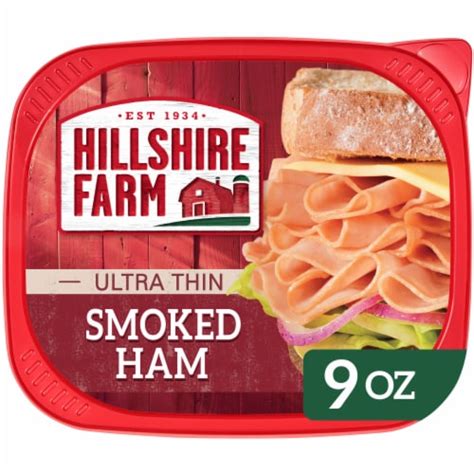 Hillshire Farm Ultra Thin Sliced Smoked Ham Sandwich Meat 9 OZ Kroger