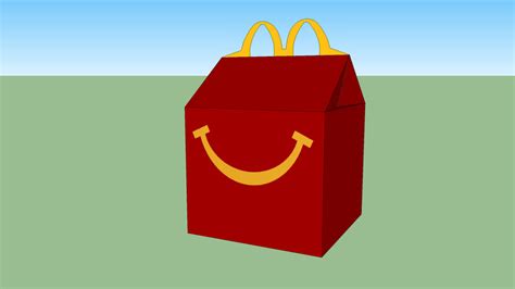 Happy Meal Box Mc Donald S D Warehouse