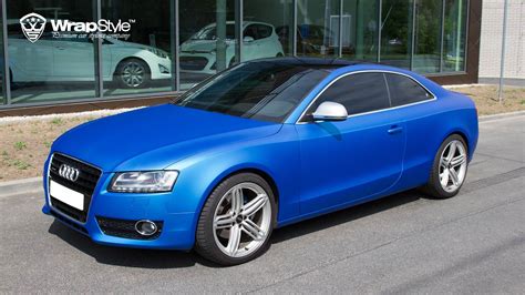 Audi A5 Coupe - Blue Metallic wrap | WrapStyle