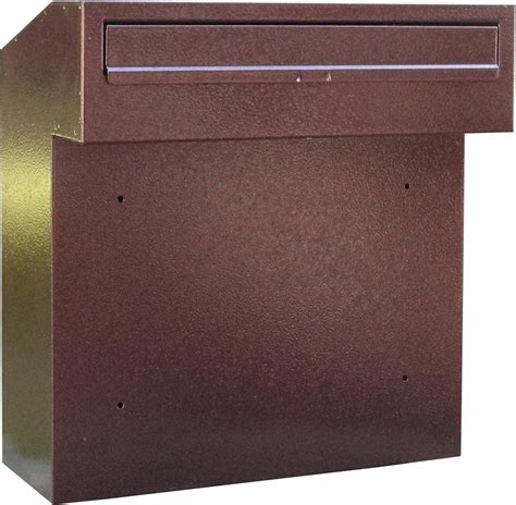 Letterbox4you W3 Range W3 4 Rear Access Post Box For Gates And Fences