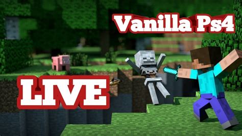 ITA Live Giochiamo A Minecraft E Iniziamo Una Vanilla Insieme YouTube