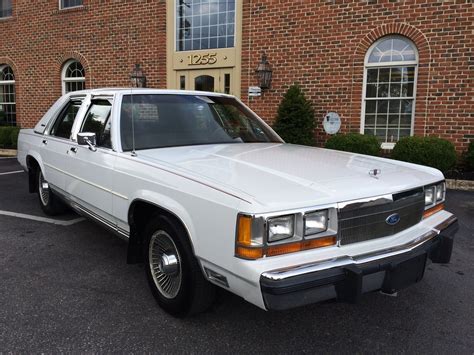 1989 Ford Ltd Crown Victoria 5 0l V8 1 Owner Original Miles Time Capsule Clean