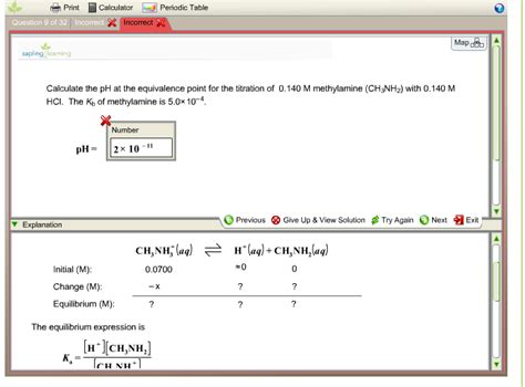 Solved Print Calculator Periodic Table X Incorrect Question Chegg