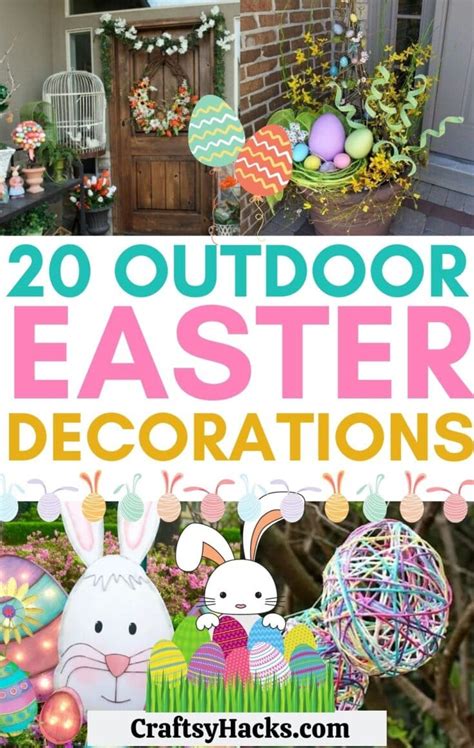 20 Outdoor Easter Decoration Ideas Craftsy Hacks