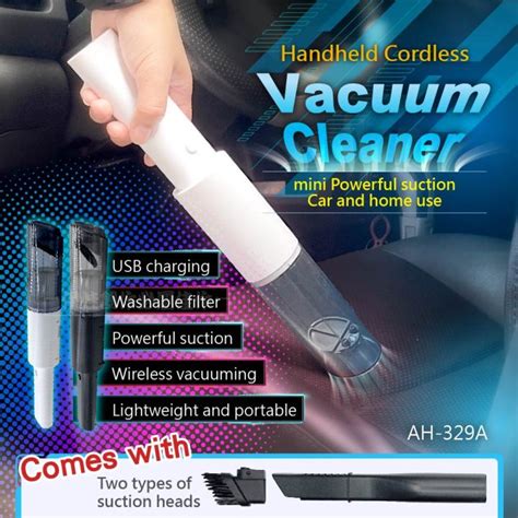 【24hour Send Out】portable 10000pa Car Vacuum Cleaner Wireless Mini