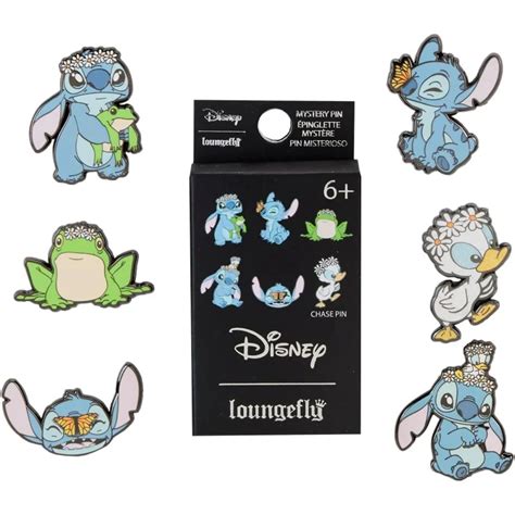 LOUNGEFLY Pin s mystère DISNEY Stitch Printemps Au Comptoir des