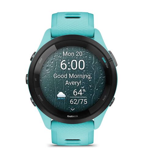 Forerunner Gps Marathon Smartwatch For Runner White Sports