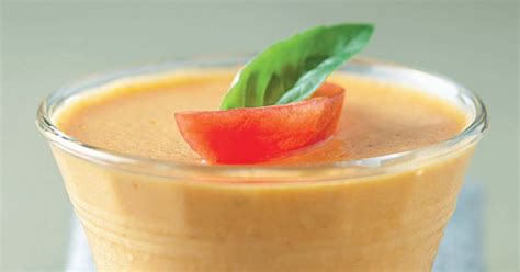 Recette Mousse De Tomate Au Basilic Marie Claire