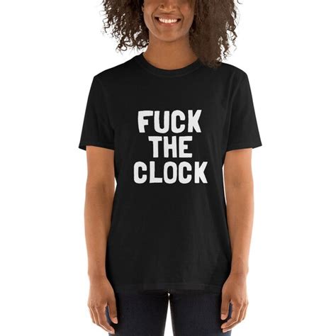 Fuck The Clock Patti Smith Vintage Reproduction Short Sleeve Etsy