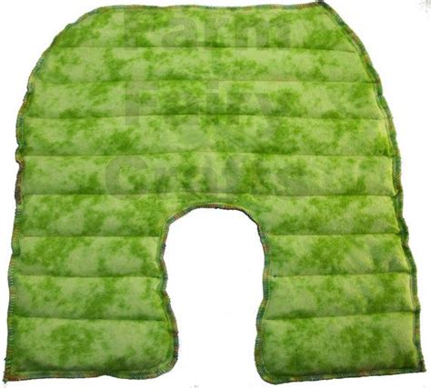 Hot Pack Shoulder Wrap Neck Wrap Heating Pad Therapy Cotton Flannel Green Cotton Flannel