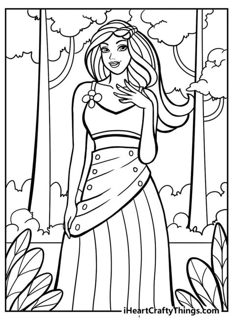 All New Beautiful Barbie Coloring Pages Barbie Coloring Barbie Coloring Pages Coloring Pages