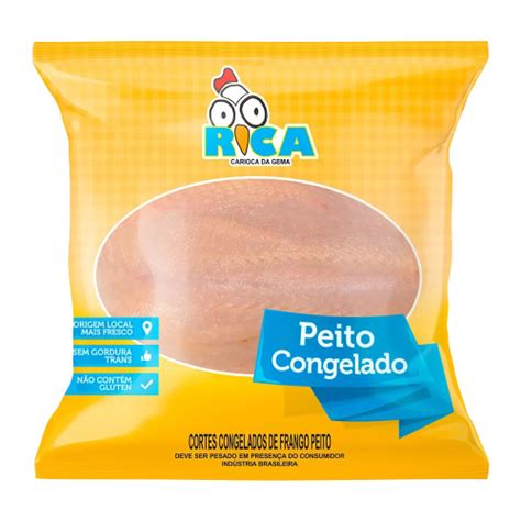 Peito De Frango Congelado C Osso Rica Kg Carnedelivery