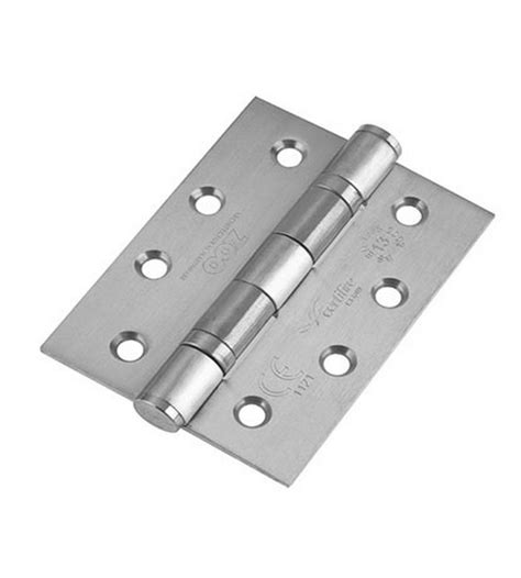 Ball Bearing Door Hinge Grade 13 102 X 76 X 3 Stainless Steel Square End Pair Sealco Scotland