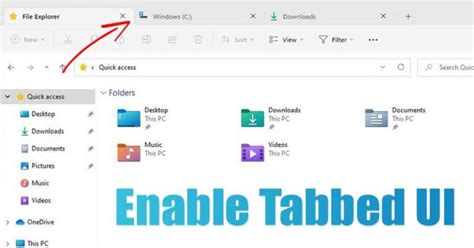 How to Enable Tabs in Windows 11 File Explorer
