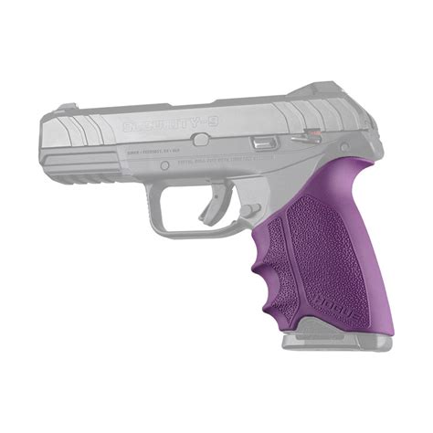 Hogue Handall Beavertail Rubber Grip Sleeve For Ruger Security 9 Purple 17706 Go Outdoor Gear