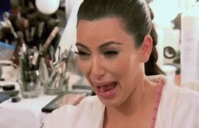 Crying Kim Kardashian GIF - Crying KimKardashian - Discover & Share GIFs