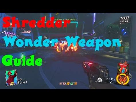 How To Build The Shredder Wonder Weapon In Zombies In Spaceland Call Of