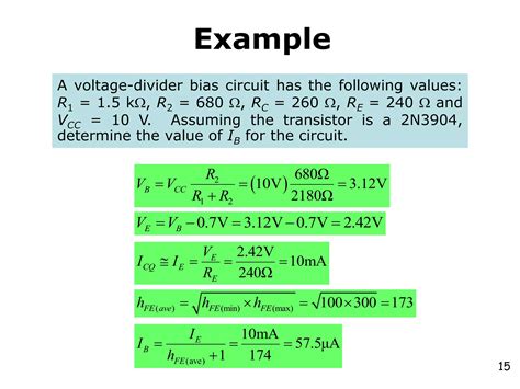 Bipolar Junction Transistor Biasing And Ac Analysis Ppt