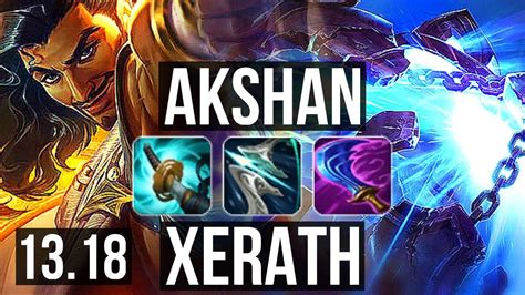 AKSHAN Vs XERATH MID 16 2 8 1300 Games 6 Solo Kills 1 4M