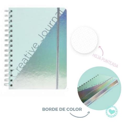 Cuaderno Mooving Holo Creative Bullet Journal A C Espiral