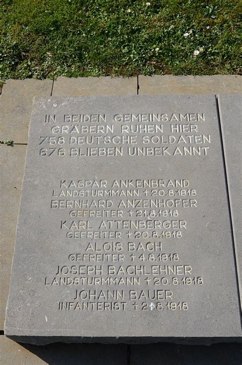 Champs German Military Cemetery WW1 Cemeteries A Photographic