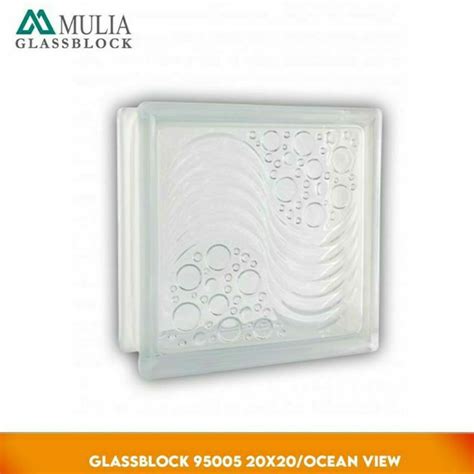 Jual Mulia Glass Block 20x20 Ocean View Balok Kaca Shopee Indonesia