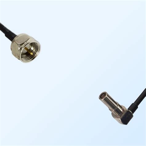 F Male Ms162 Male Right Angle Coaxial Jumper Cable